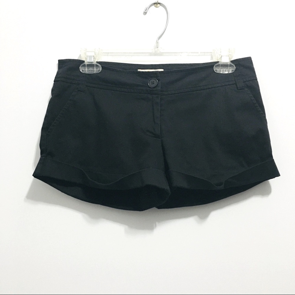 Rue 21 Women’s Low Rise Black Shorts